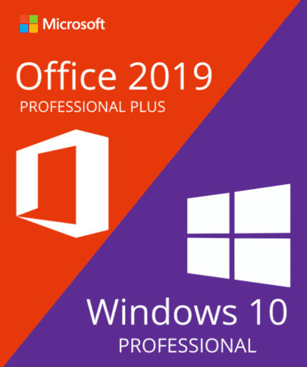 Windows 10 Professional + Office 2019 Professional Plus